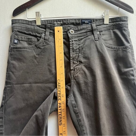 AG Adriano Goldschmied everett slim straight denim  jeans Sz 33 - Picture 14 of 16